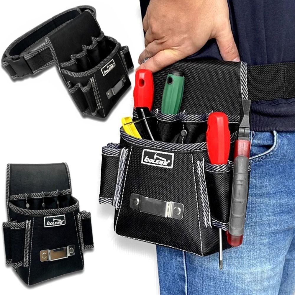 

Large Capacity Electrician Waist Bag Oxford Cloth Tool Pouch Multifunction Tool Bags