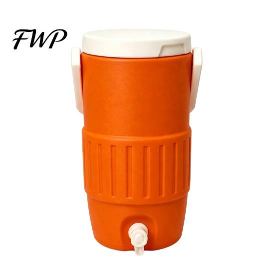 Portable Can Holder Insulated Drink Cup with Cool Riser Technology Large Capacity Cooler Spill-proof Bottle for Outdoor Camping Beach Job Site