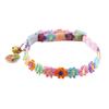 Pet Supplies Ins Style Colorful Lace Flower Collar Bell Cat Puppy Neck Collar