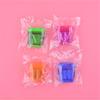 Double-Hole Cute Children's Plastic Pencil Sharpener with Cover