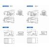 Pneumatic Foot Valve 4F210-08L/4F210-08G Pedal Foot Switch Valve FV320 Cylinder Control Valve Reversing Valve