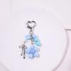 Creativity Beaded Design Flower Pendant Bag Charm Backpack Hanging Piece Cute Accessories Gift A634 Bag Charm