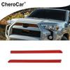 Exterior Front Center Grille Grill ert Cover Trim Strips Bezels For 4Runner
