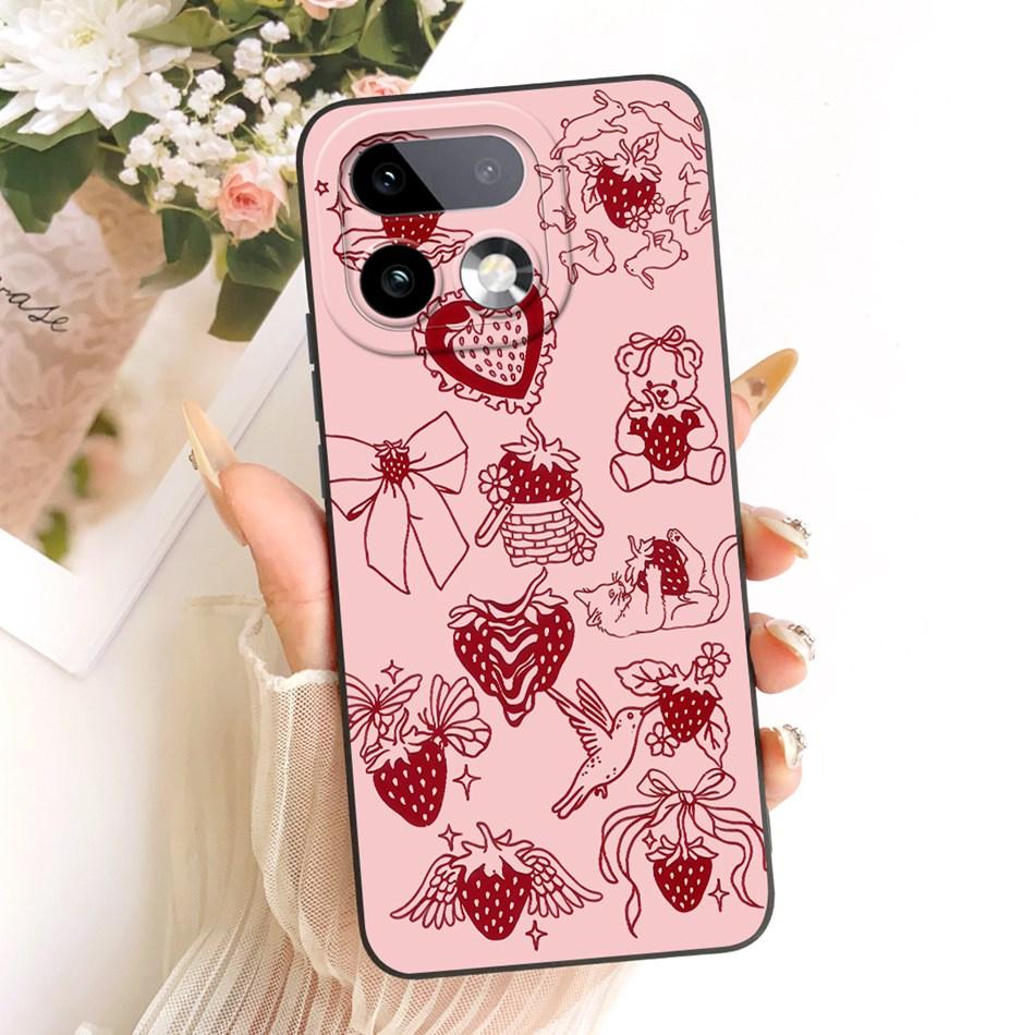 For Realme 16 Pro+ 16Pro Cute Cat Flower Cartoon Phone Case For Realme 16 Pro Plus 5G Soft Silicone Covers Bumpers