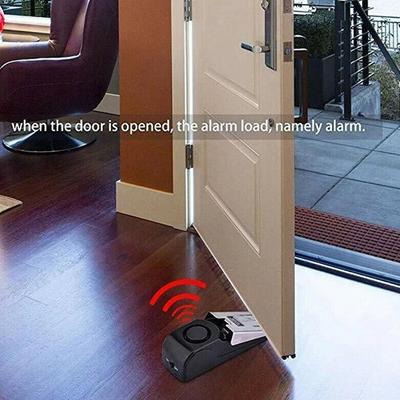 Alarm do zatrzymania drzwi Bezprzewodowy system bezpieczeństwa w domu Bezprzewodowy alarm włamaniowy w kształcie alarmu 120Db Househo T4C3