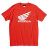 HONDA T-shirt, Wing T-shirt, Red, Size LL, 0SYTN-W56-RLL