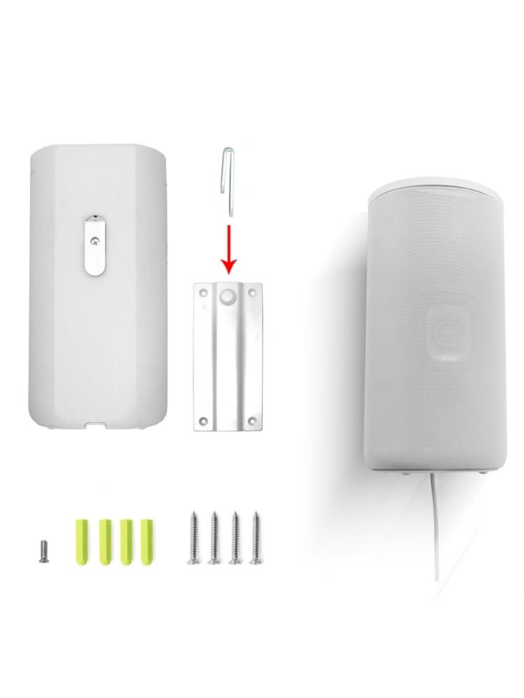 Metallhållare för HT A9-högtalare Enkel installation Väggfäste för hemmakontor Perfekt passform, Strömlinjeformad & Funktionell