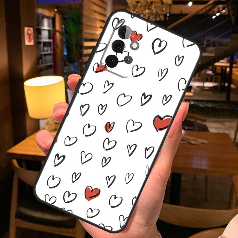 Heart Cartoon Girls Case For Samsung Galaxy A36 A56 A26 A16 A06 A53 A33 A13 A12 A32 A52 A55 A35 A15 A54 A34 A14