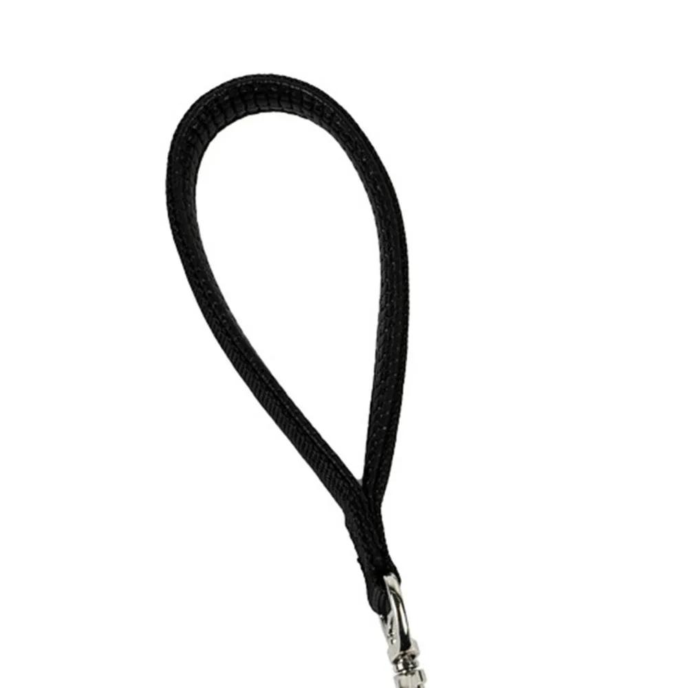 Cable Slip Lead Dog Leash Chew Proof Steel Wire Dog Leash with Nylon Handle for Teething Puppies Large Dogs Training Cord Leads
