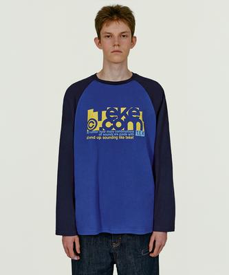 Tekes Folder L/S Tee Blue