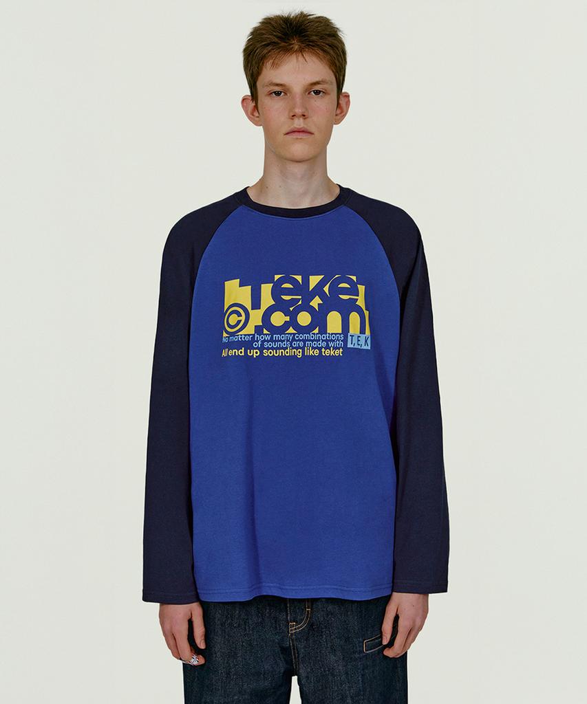 Tekes Folder L/S Tee Blue