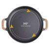 OJW Wrought Iron Non-stick Pancake Griddle Pan 30cm