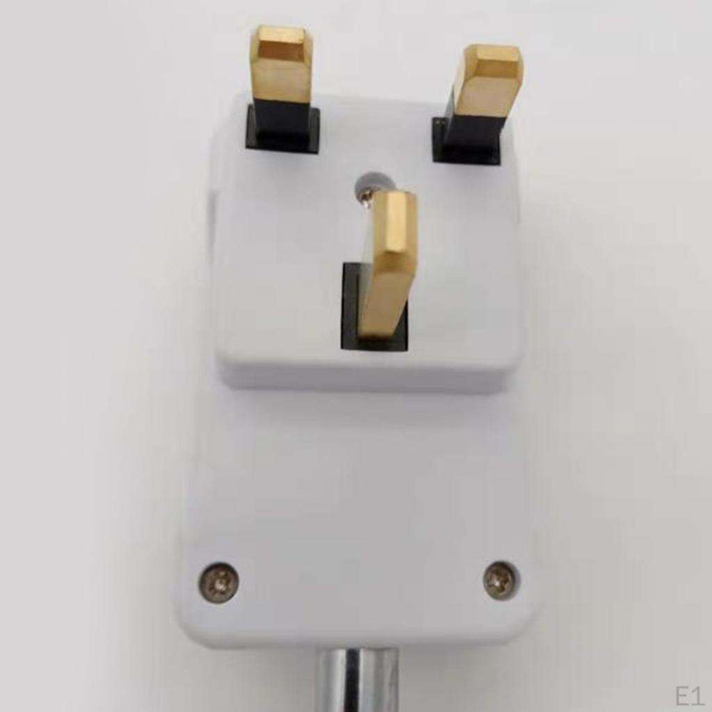 E27 Screw Light Bulb Socket Holder Converter with On/Off Switch 3A-UK Plug