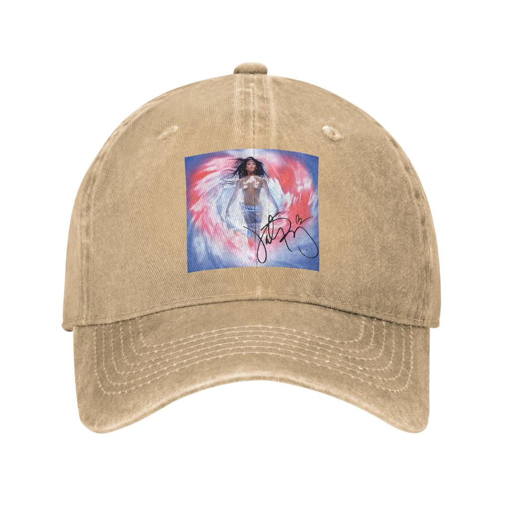 Katy Perry Autograph Denim Fabric Cap Casual Baseball Caps Adjustable Hat Summer Unisex Baseball Hats