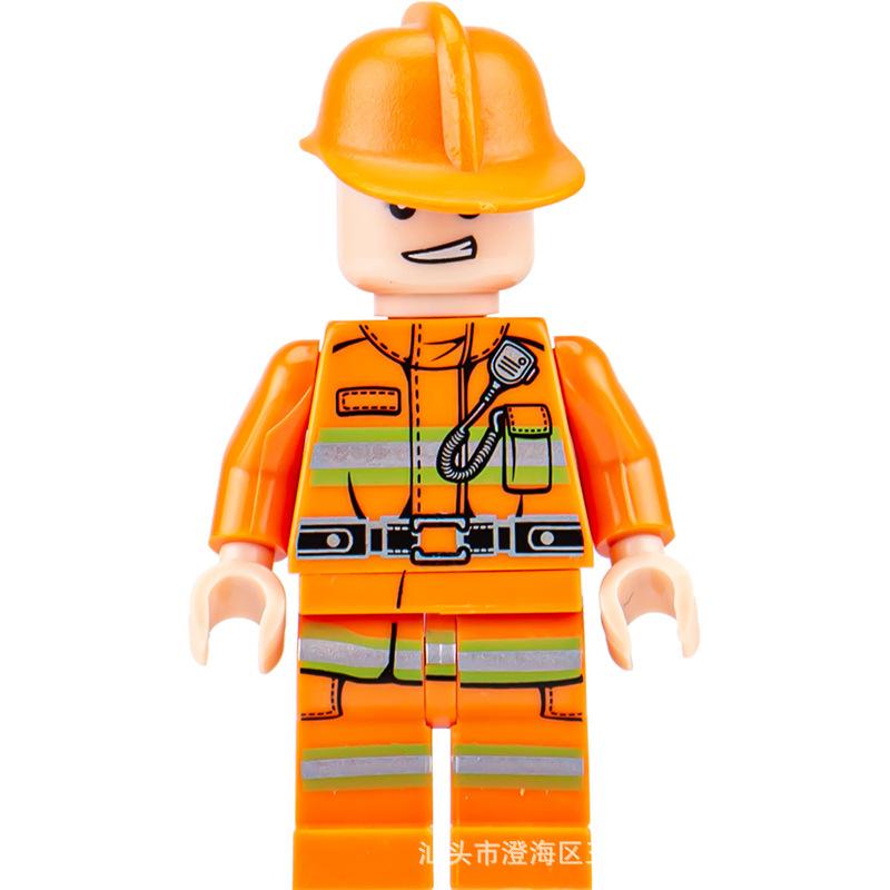 Ninja Warrior Superhero Military Doll Building Block Toy