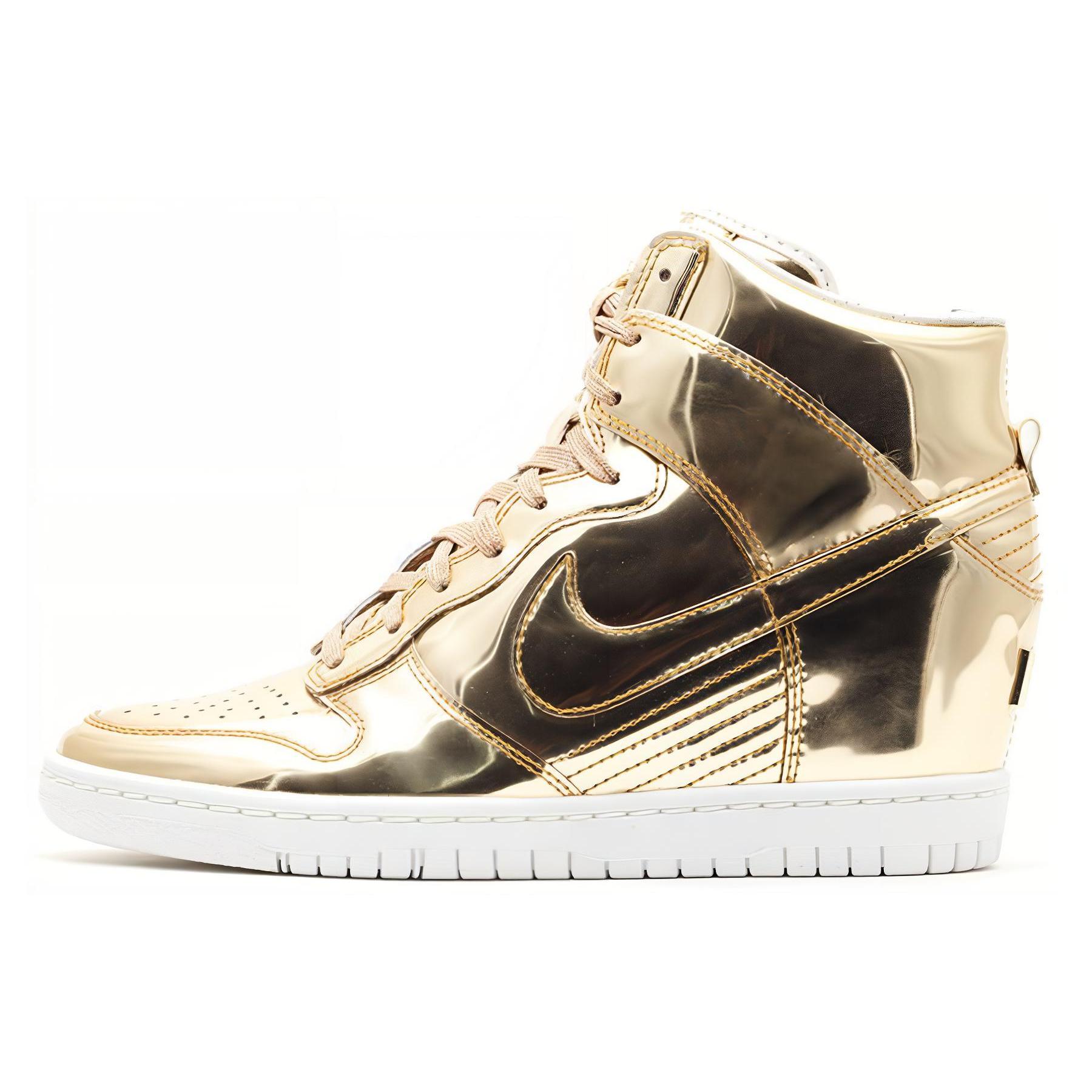 

новые женские Nike Dunk High Sky Hi Liquid Gold 38