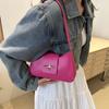 Fashionable Pu Leather Underarm Bag For Women Stylish Mid-size Shoulder Bag