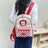 Schoolbag Korean sweet wind backpack women's 1011 new cute bear embroidered versatile schoolbag shopping backpack