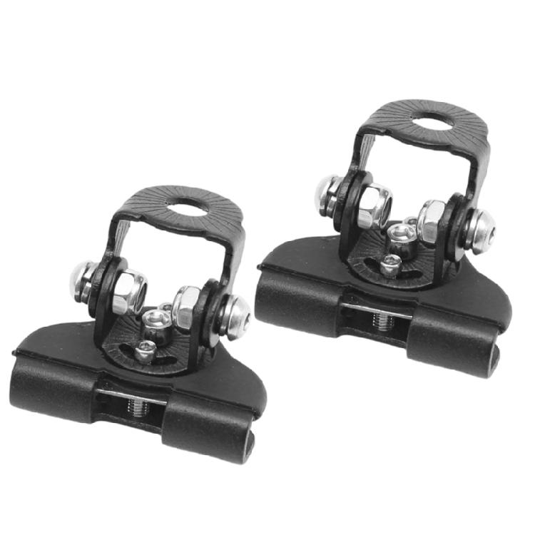 2 Stück Verstellbarer Sicherheitsdämpfungs-Montageständer Scheinwerfergitter LED-Arbeitslicht Basis-Montagehalter Auto Zubehör