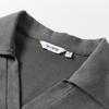 Xiangying Women's Polo Collar Ruched Waist Slim Dress