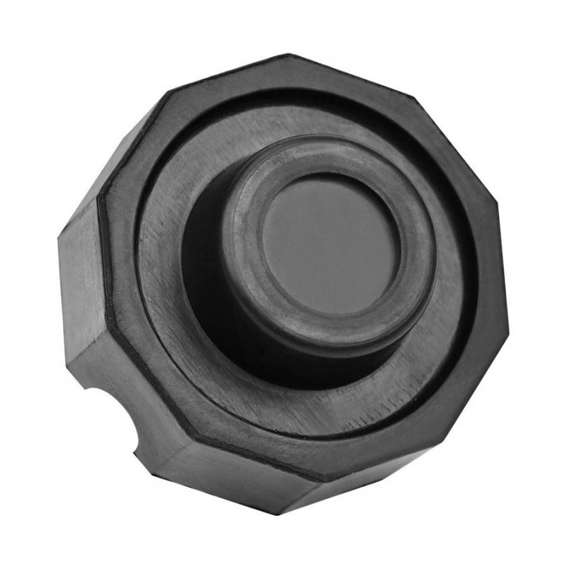 2 Peças Automóvel Universal Decagonal Protetor de Chassi Ranhurado Almofadas de Borracha para Macaco