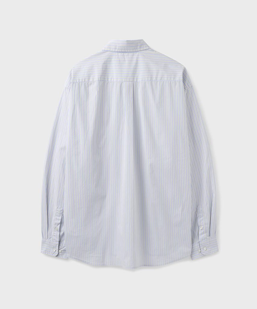 Beulaendideu Noble Stripe Shirt [Sky Blue]