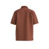 Boss Regular Fit Camp Collar Short Sleeve Casual Shirt Medium Brown 50560318211 