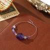 New Trendy Amethyst Beaded Bracelet - Hand-Woven, Elegant Korean Style Jewelry Gift