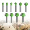 Round Nose Milling Cutter Precision Cutting Cove Router Bit New Wood Carving Bit CNC Milling