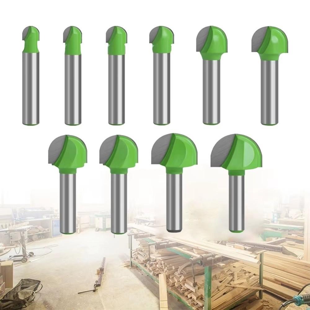 Solid Carbide Ball Nose End Mill Round Nose Cove Router Bit New Milling Cutter Wood Carving