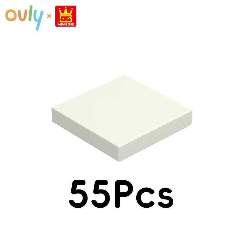 WANGE 2*2 Building Blocks 100Pcs Small Compatible Bricks 4-Hole Smooth Panel Elements Accessories MOC DIY Bulk Kids Toy No.3068