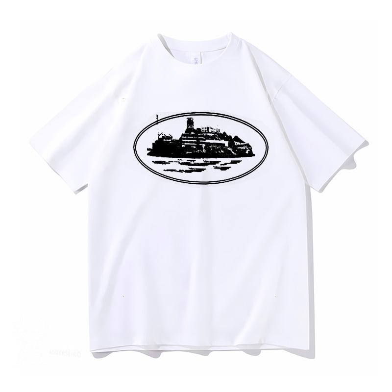 Grenzüberschreitende T-Shirts, Pullover, Unisex-Sweatshirts und Jogginghosen-Sets mit Motiv der Alcatraz-Insel, Street-Hip-Hop-Outfits