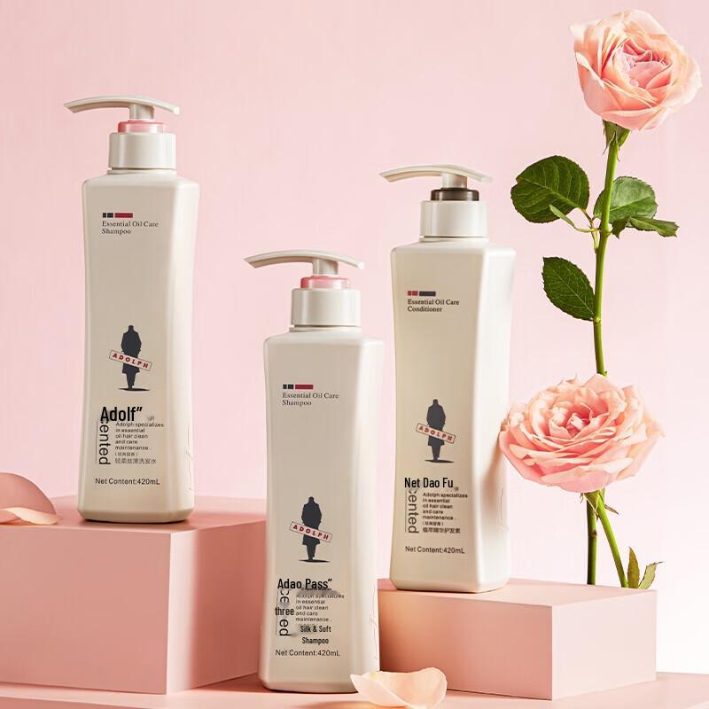 

Adolph 2 Shampoos + 1 Conditioner Hair Care Set