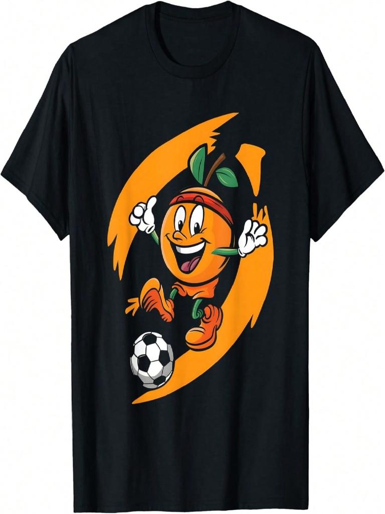 Maglietta Arancione da Calcio