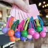 Kristallkaninchen Doppelköpfiges Gummiband Kinderwickel Langes Haarseil Koreanische Version Funkelndes elastisches hochwertiges Kopfseil