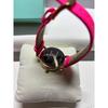 Used Kate Spade Watch, Mother of Pearl X Neon Pink Leather Belt [New]