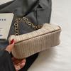 Women's bag woven bag shoulder bag trendy fashion simple summer messenger bag small bag