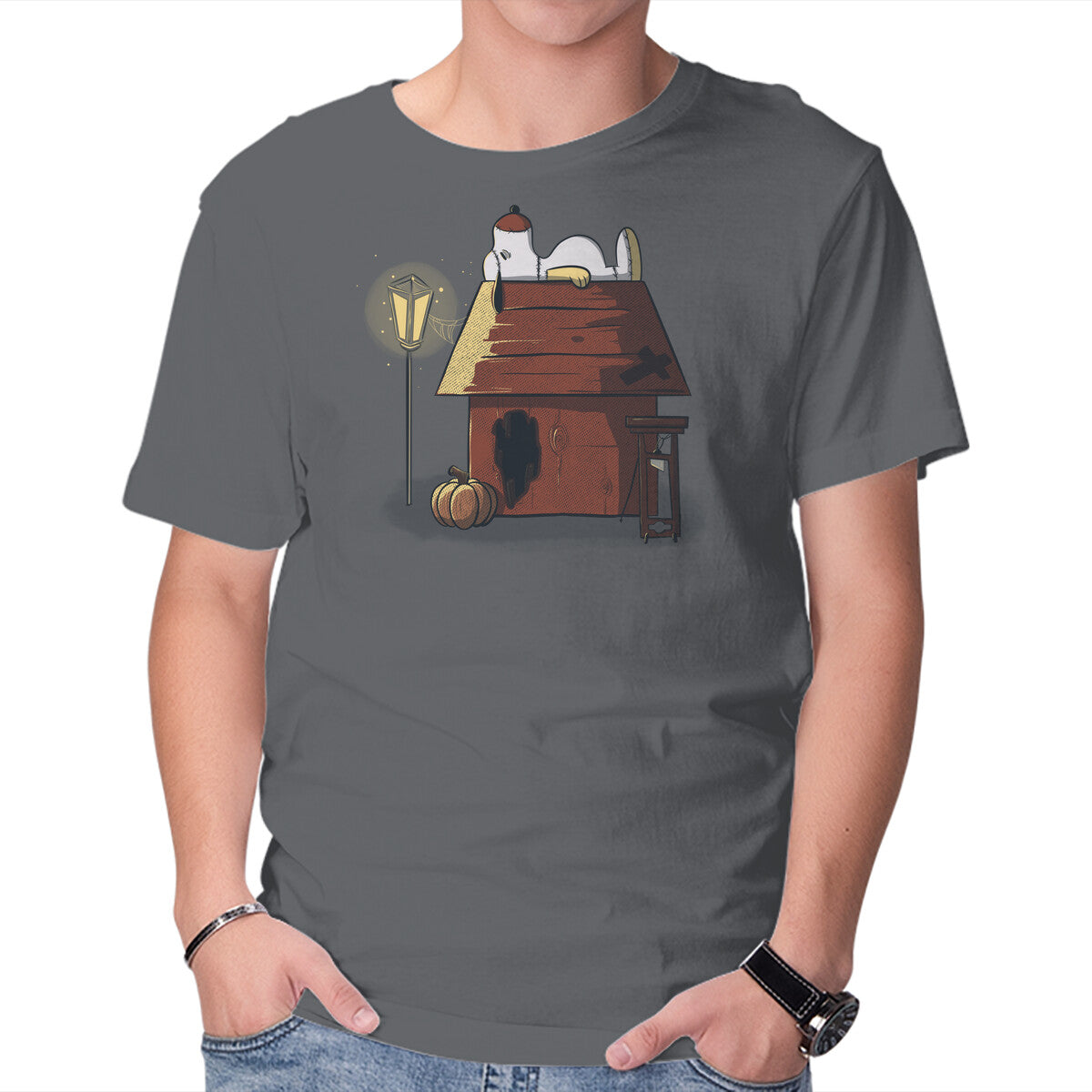 Unisex Crew Neck T-Shirt Sweet Home Graphic Short Sleeve Casual Tee XXXL