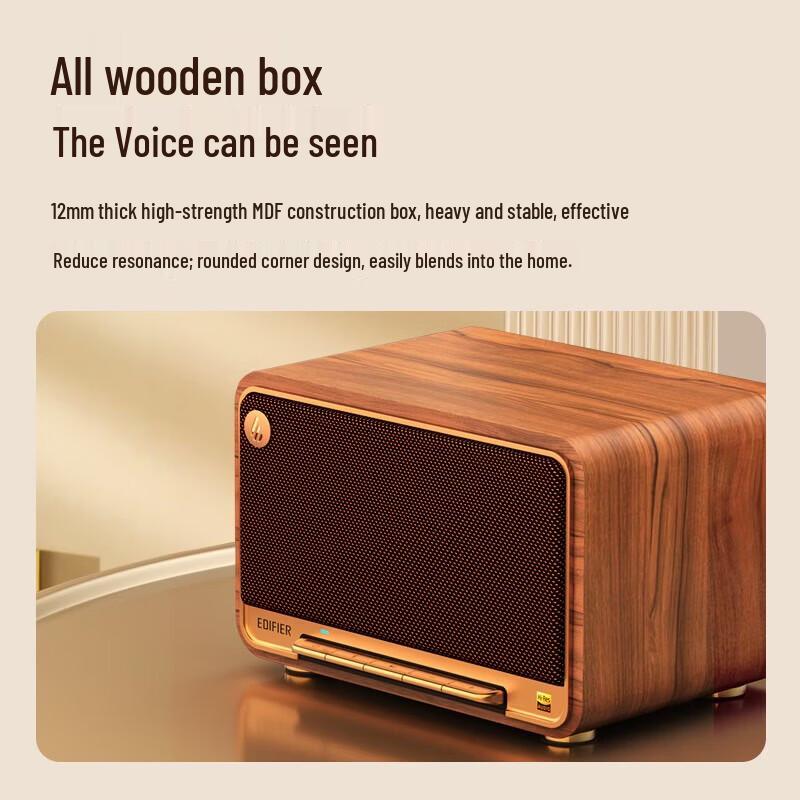 Edifier M330 Hi-Fi Retro Bluetooth Speaker CN plug (adapter included)