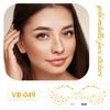 Ruikalong Gold Stamping Face Stickers: Freckle Style, Waterproof, Sweatproof, Eco-friendly