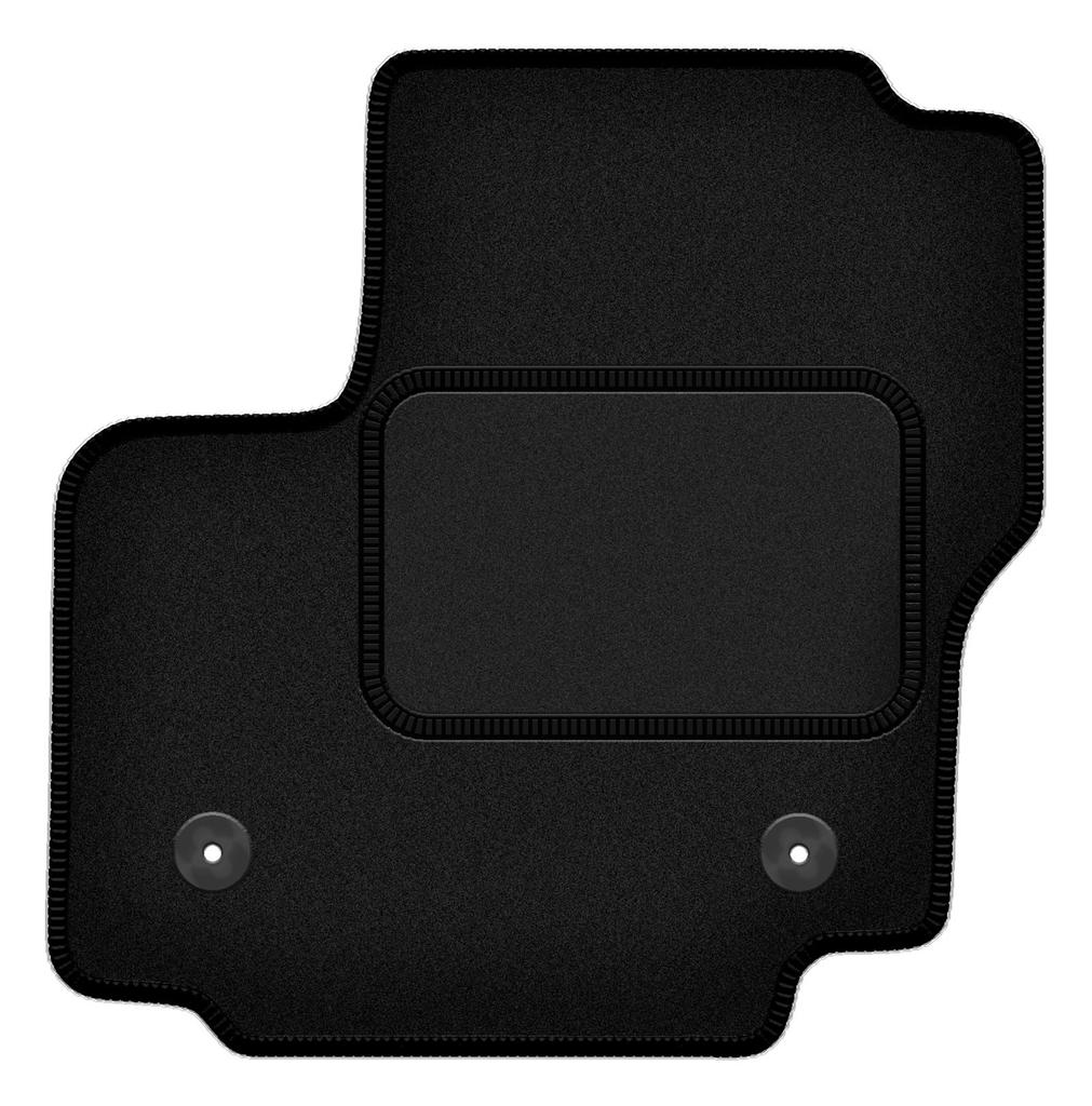 Driver's mat black for: Ford Galaxy MK2 minivan (2012-2015)