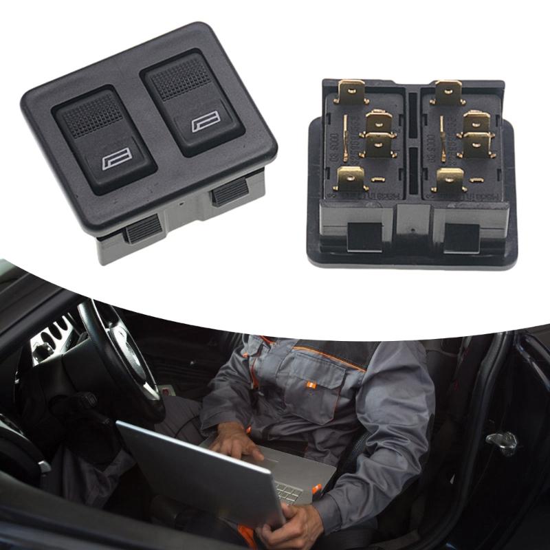 Replacement 12V 10 Pin Electric Window Lift Switches Button Auto Accessory Double Row Power Window Control Switches