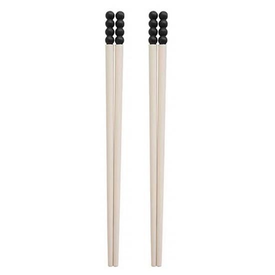 

2 пары столовых приборов из сплава, полезные, повторно используемые, покрытые сахаром, палочки для еды, палочки для еды D