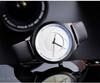 Sanda Unisex Quartz Watch: Creative Casual Wristwatch for Students - New Shape Concept in White.