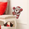Painted Stickers for Celebrating Santa Claus' Home Festival Decoration and Beautification
