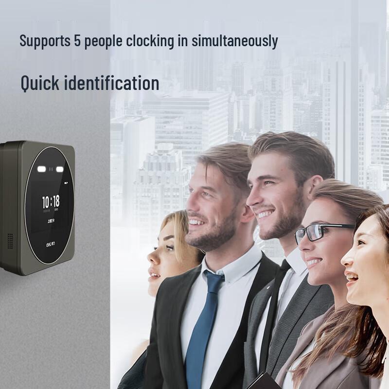 Deli Smart Cloud Facial Recognition Attendance Machine DL-D7S