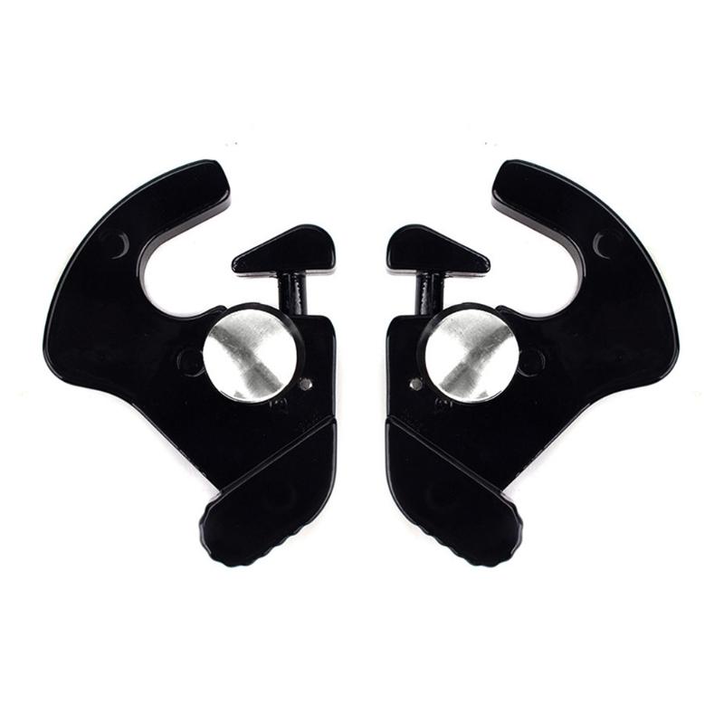2Pcs Motorcycle Detachable Rotary Sissy Bar Accessories Docking for Latch Clips