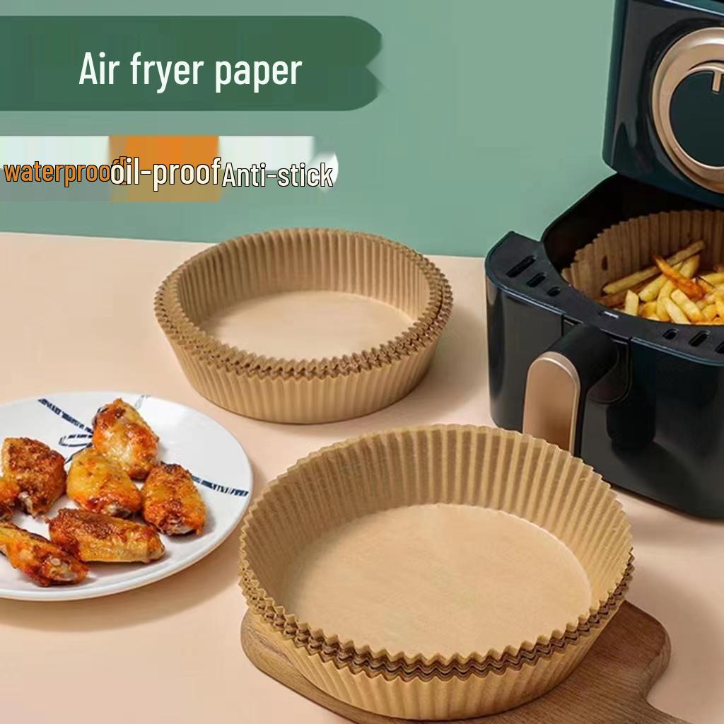 Oil-Absorbing Non-Stick Air Fryer Tray Paper - Heat & Oil Resistant