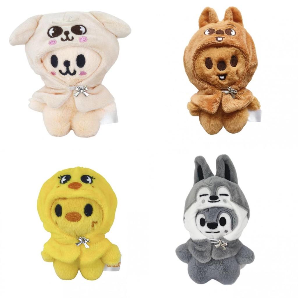 Plush 10cm Keychain Animal Stuffed Doll Cartoon Backpack Pendant Gift