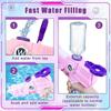 Pistola de Agua Eléctrica, Pistolas de Agua Blaster de Batalla Definitiva con Doble Boquilla de Alta Capacidad Pistolas de Chorro Automáticas Verano Exterior Playa Piscina Fiesta